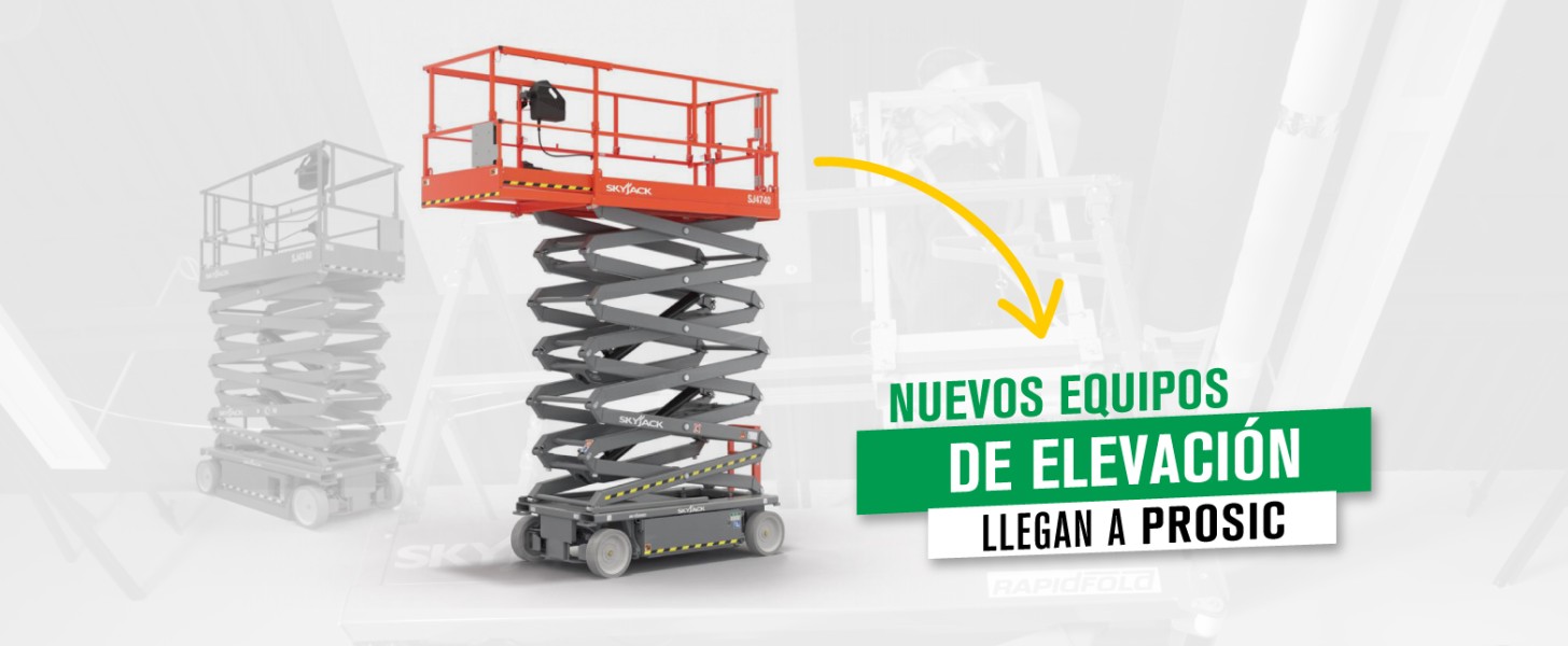 NUEVOS EQUIPOS DE ELEVACIÓN LLEGAN A PROSIC | PROSIC